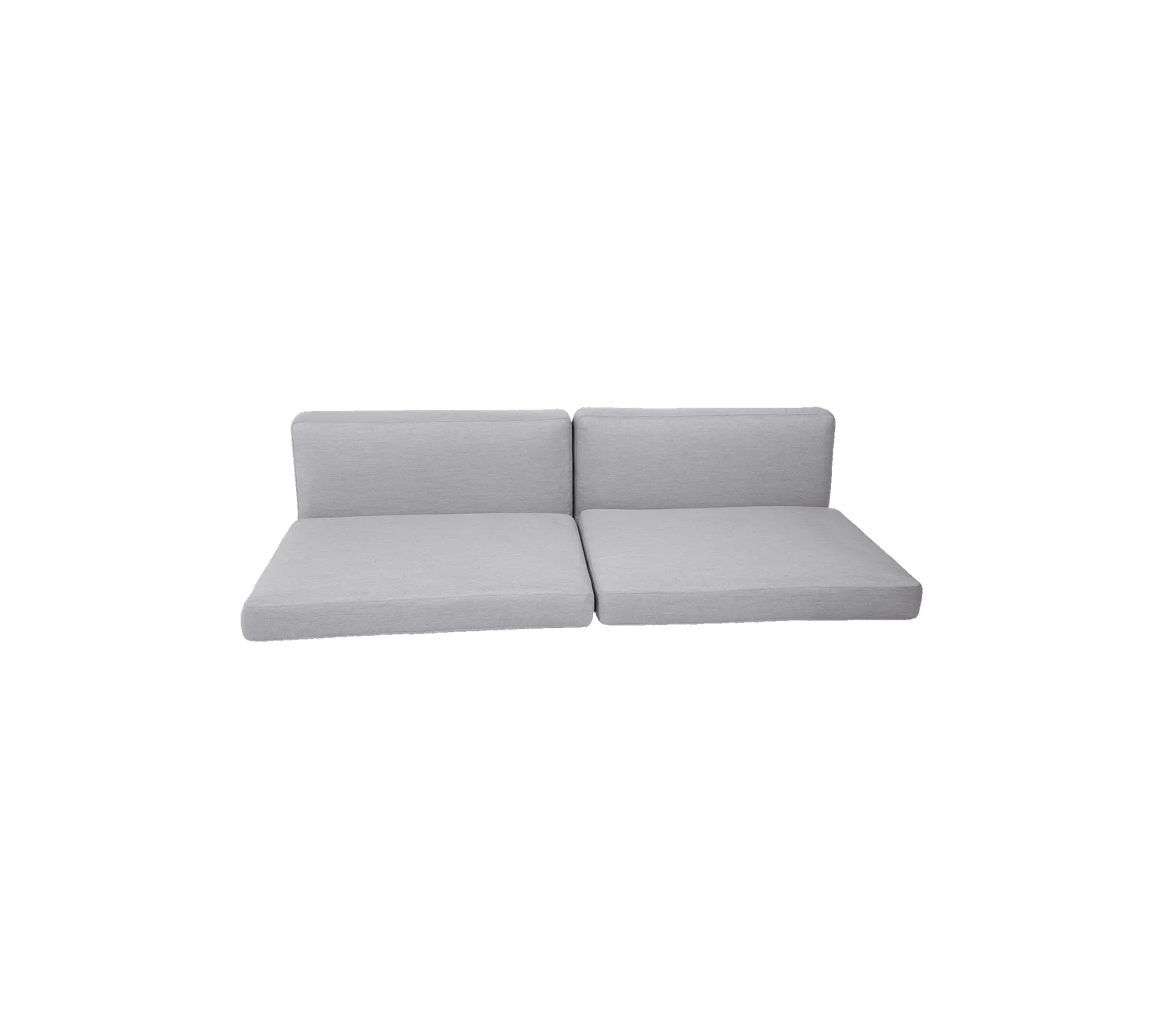 Cane-line Chester 3-Sitzer Sofa Kissenset hellgrau QuickDry