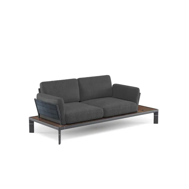 Emu Terramare Sofa de 2 plazas Zweisitzer Aluminium