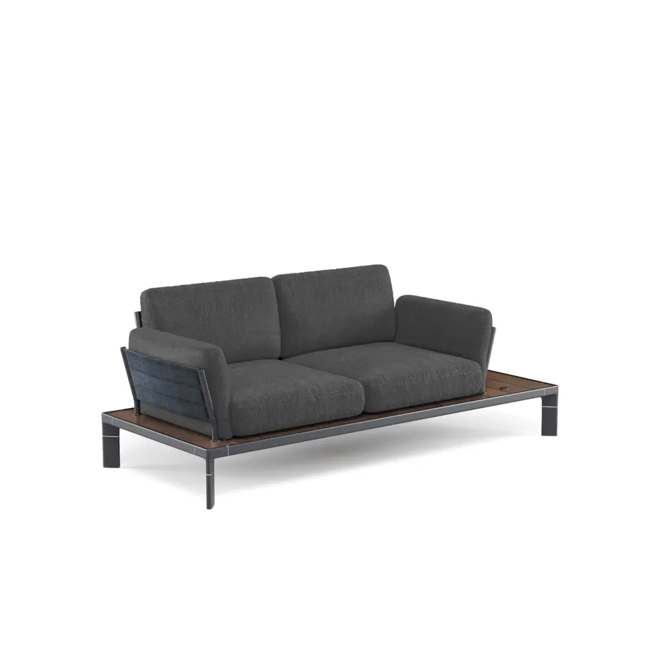 Emu Terramare Sofa de 2 plazas Zweisitzer Aluminium