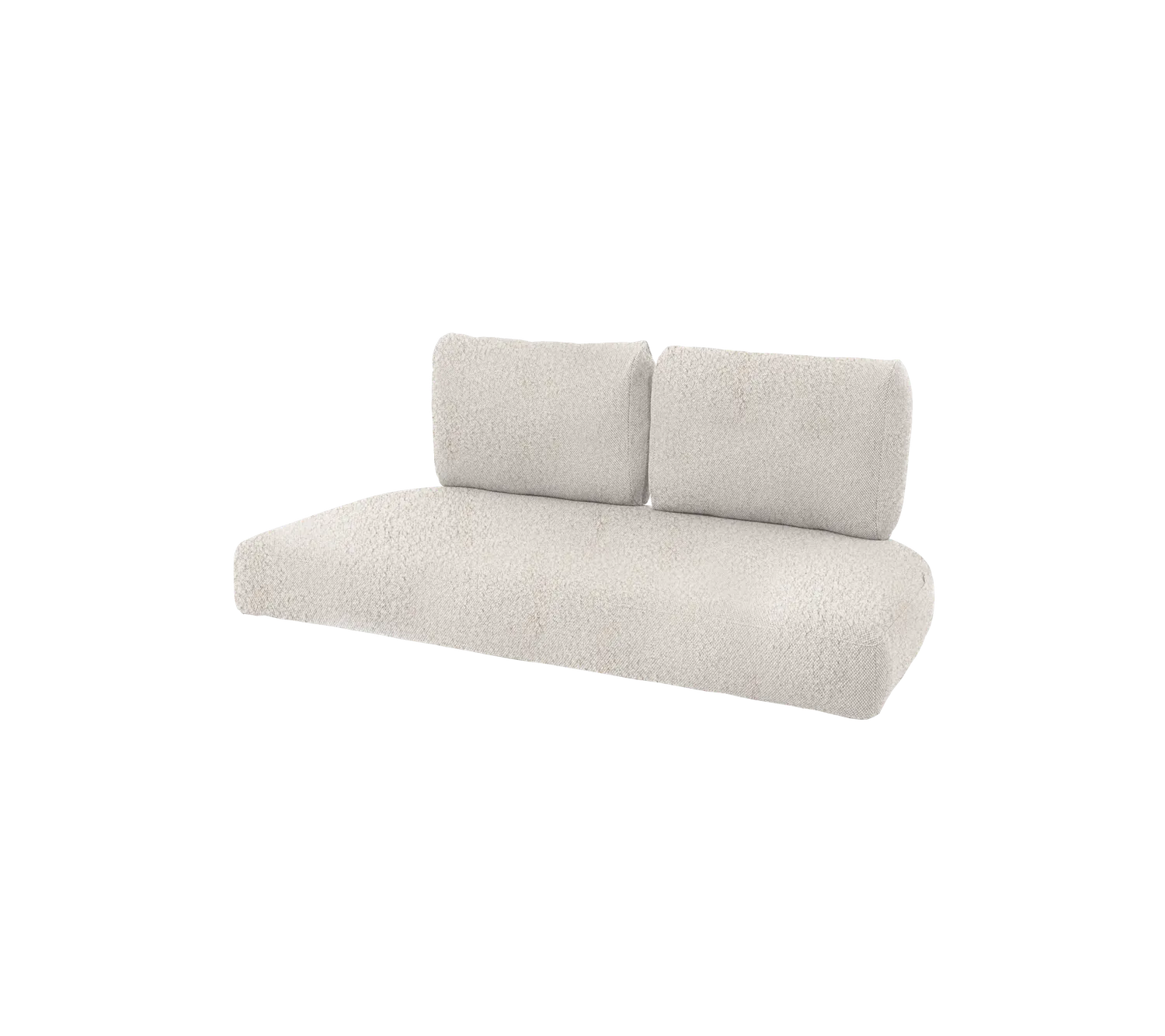 Cane-line Nest 2-Sitzer Sofa Kissenset Hellgrau Essence Indoor