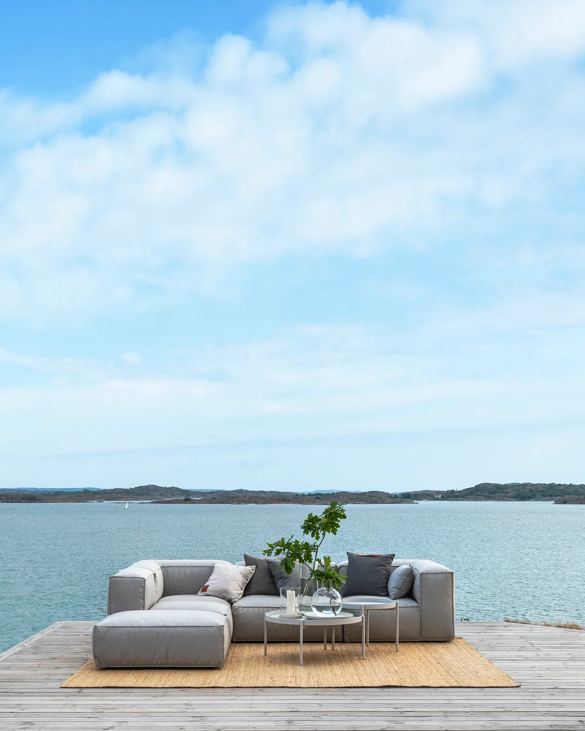Skargaarden Asker Sofa Mittelteil Klein QuickDry
