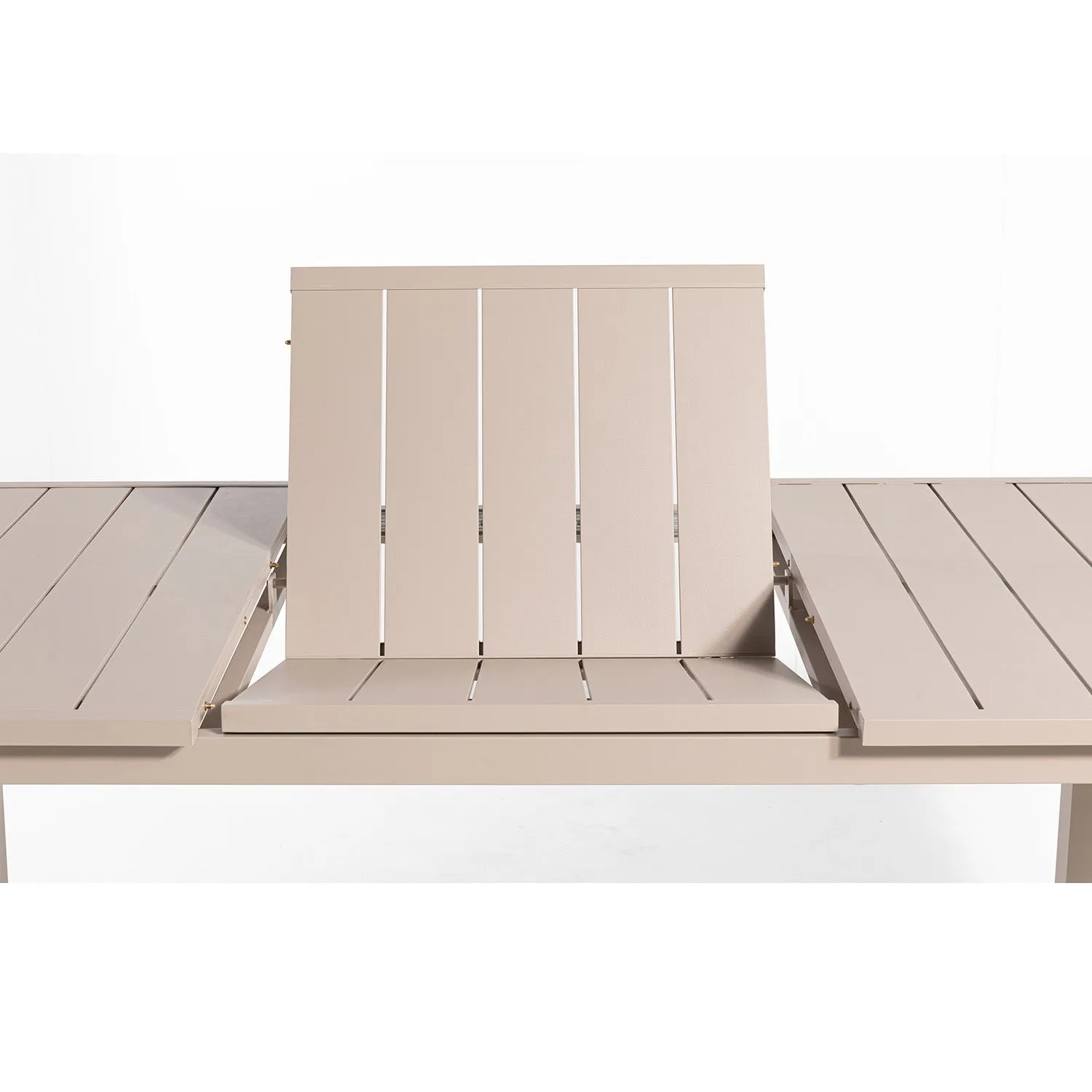 Grosfillex Cannes Ausziehtisch 173-233x100 Havane Alu