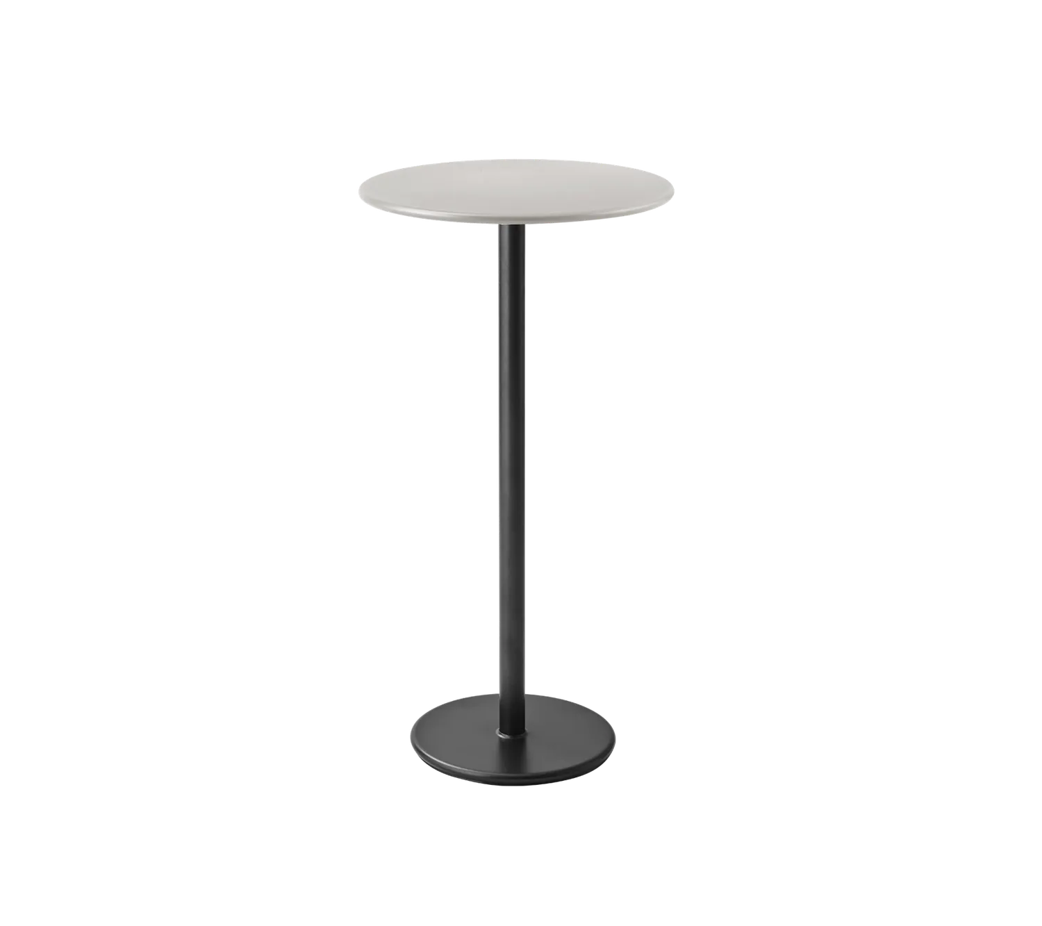 Cane-line Go Bartisch 60 cm lavagrau Alu rund