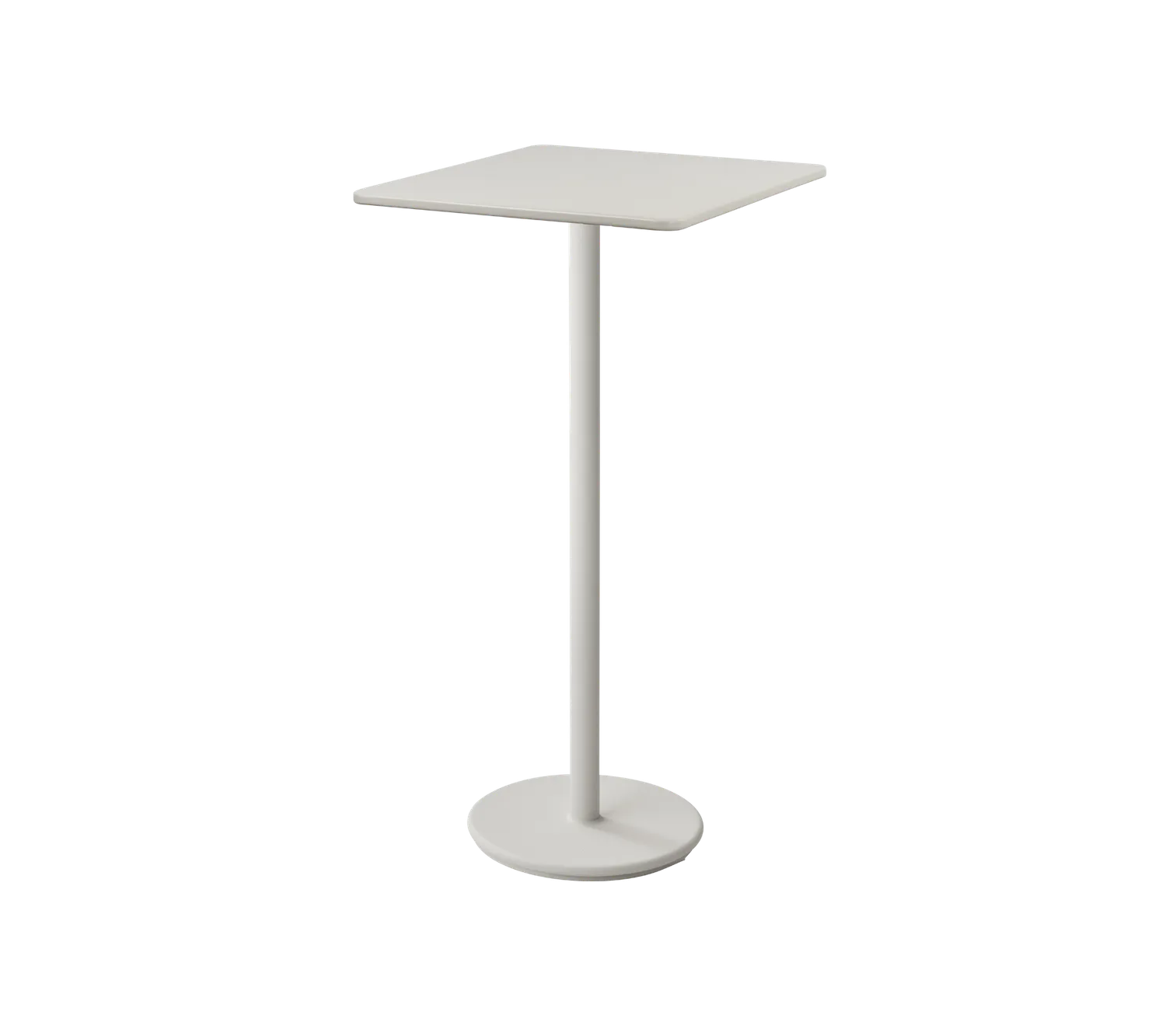 Cane-line Go Bartisch 75x75 Lava Grey Alu