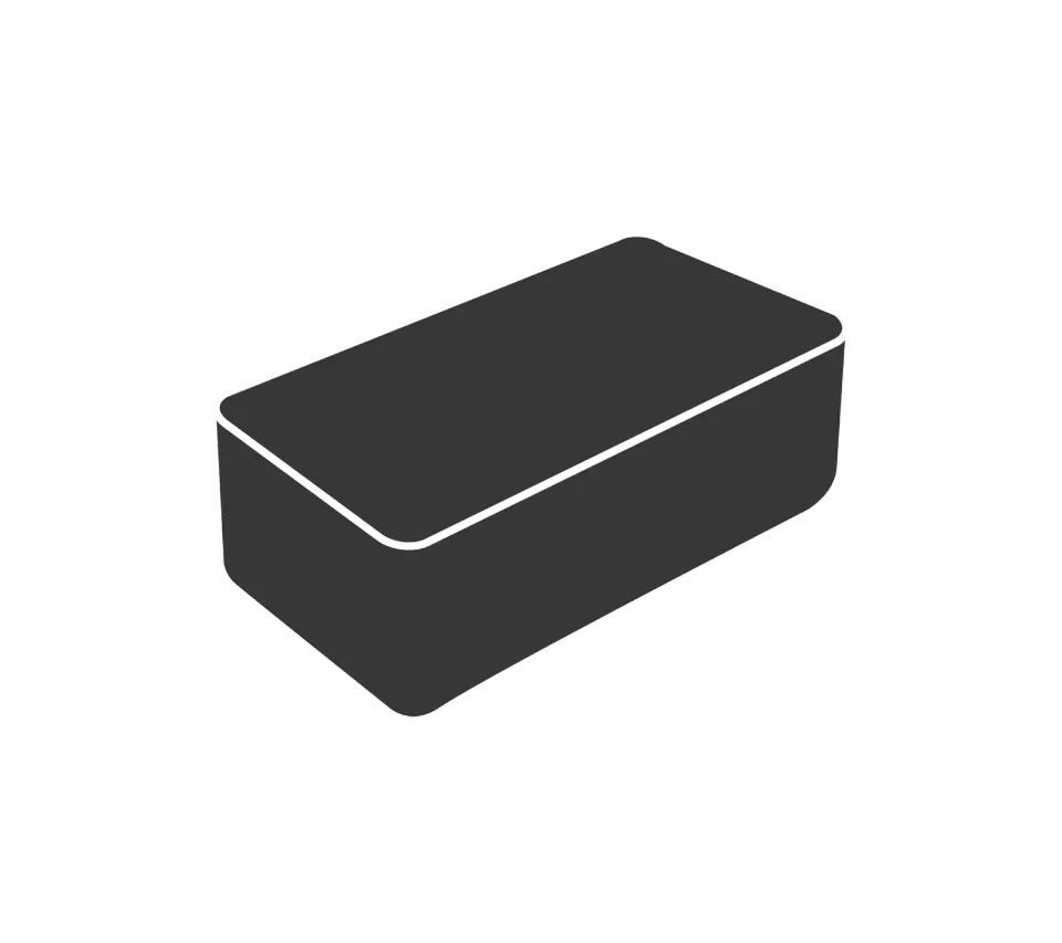 Cane-line Cover 2 Gartentisch-Abdeckhaube 280x150 Schwarz