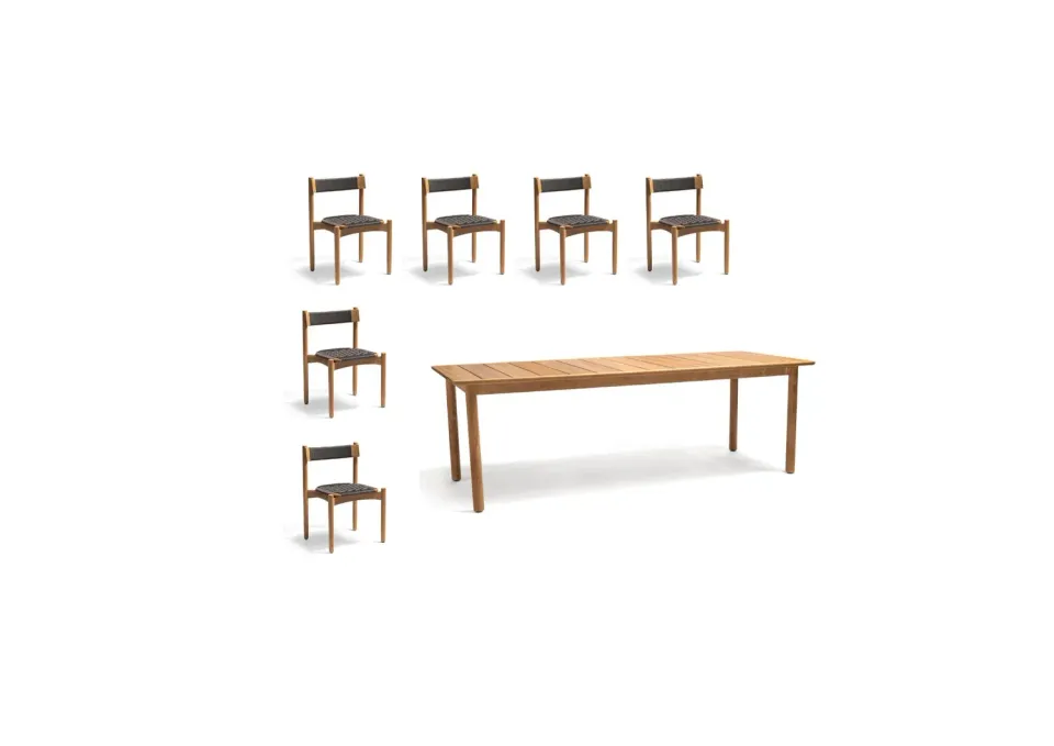 Skargaarden Koster Esszimmerstuhl Gartenstuhl Teak