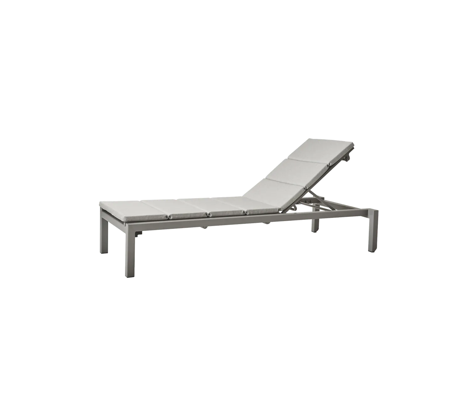 Cane-line Relax Sonnenliegen-Kissen Grau QuickDry