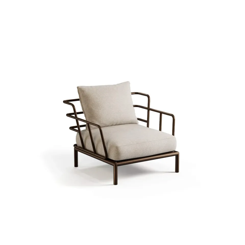 Emu Terramare Sofa de 1 plaza Einsitzer-Sofa Stahl Outdoor