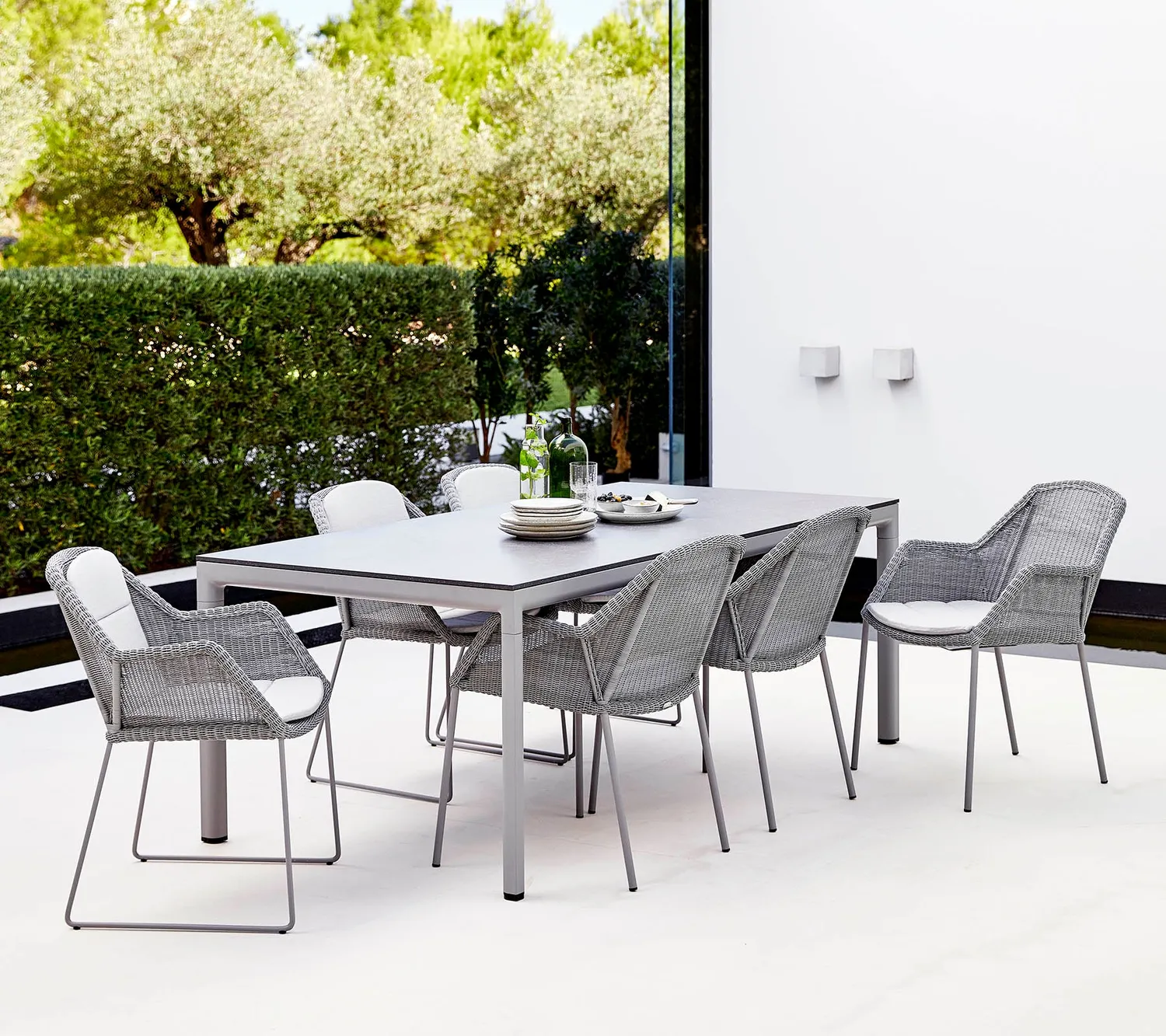Cane-line Breeze Gartenstuhl schwarz Weave