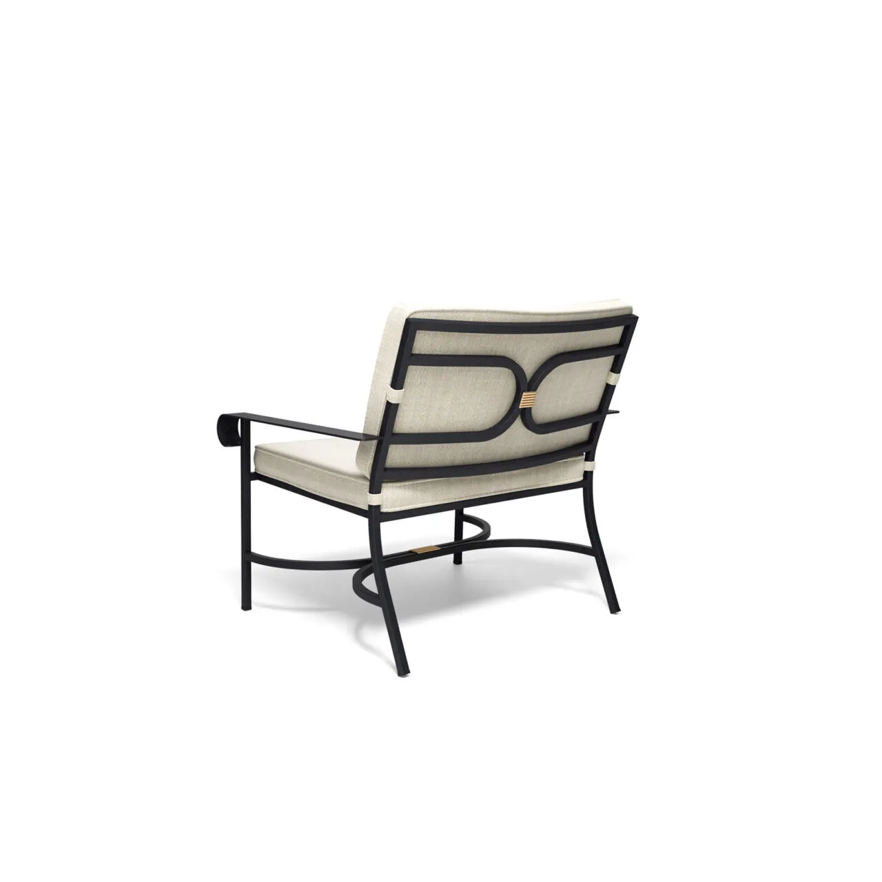 Emu Collier Loungesessel Stoff Messing 1-Sitzer