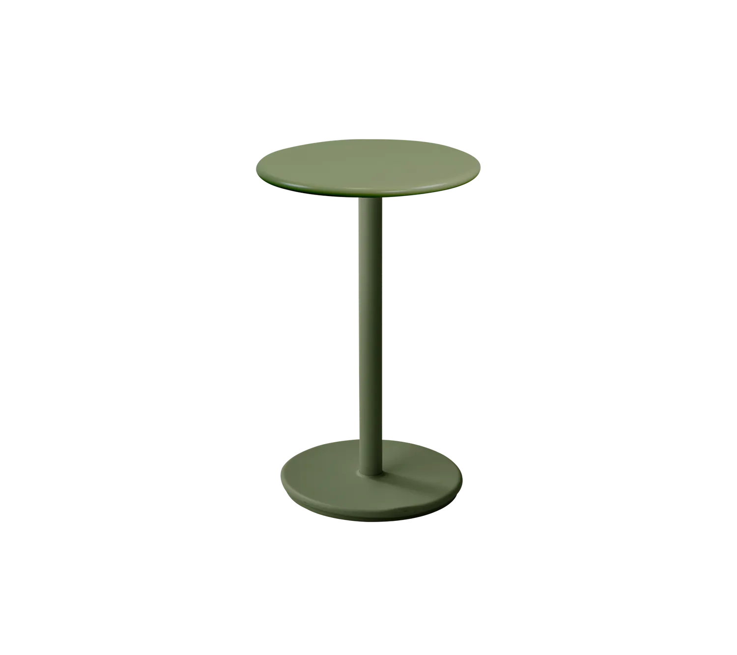 Cane-line Go Café-Tisch 45 cm Dark Green Olive Green Aluminium