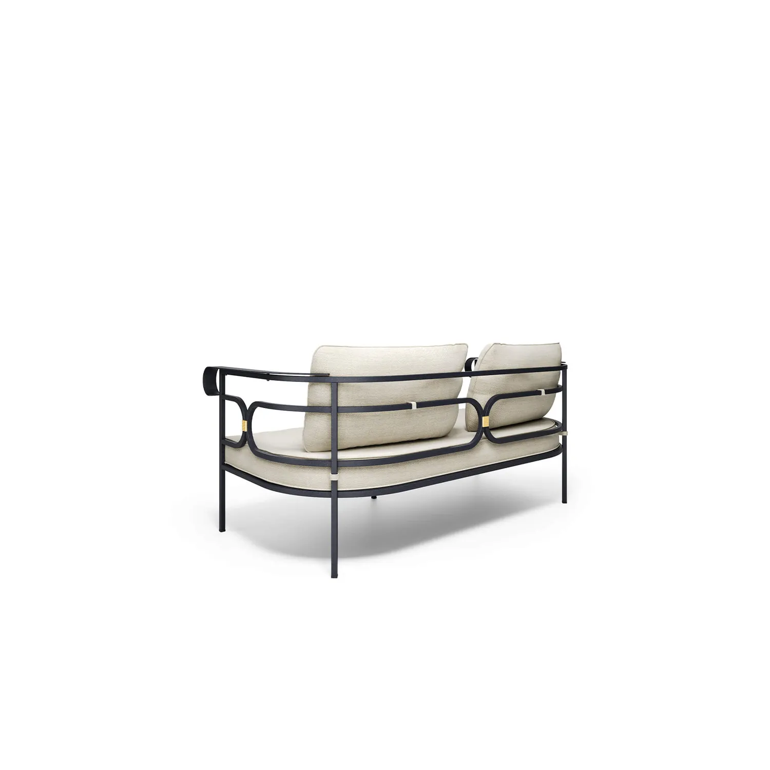 Emu Collier Gartensofa 2-Sitzer Messing
