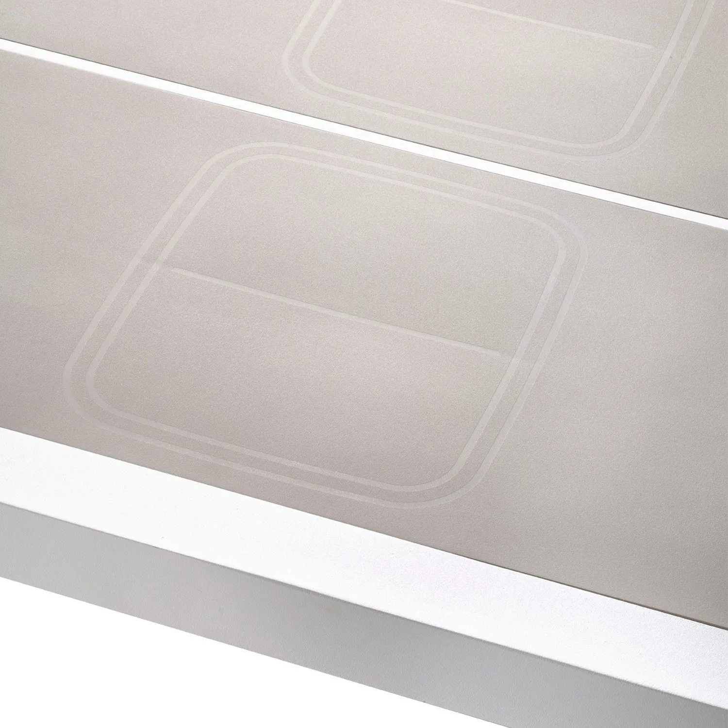 Grosfillex Eden Gartentisch 133x87 cm Platin