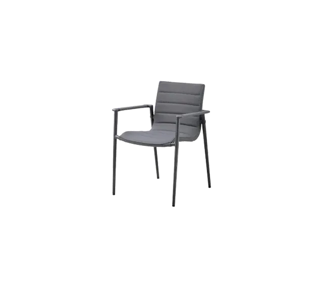 Cane-line Core Armlehnstuhl Grau AirTouch stapelbar