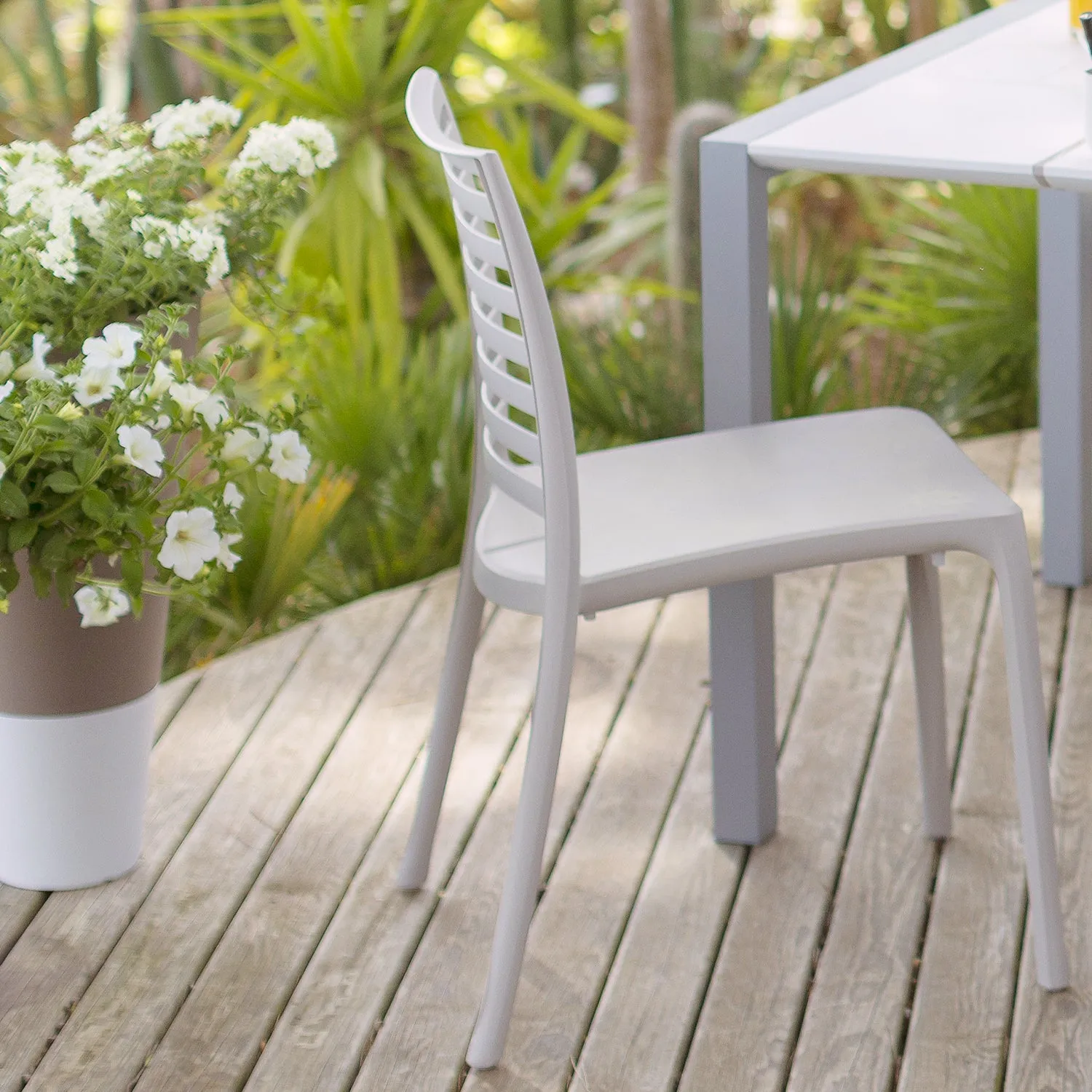 Grosfillex Eden Sunday Gartenset 7-teilig Lin