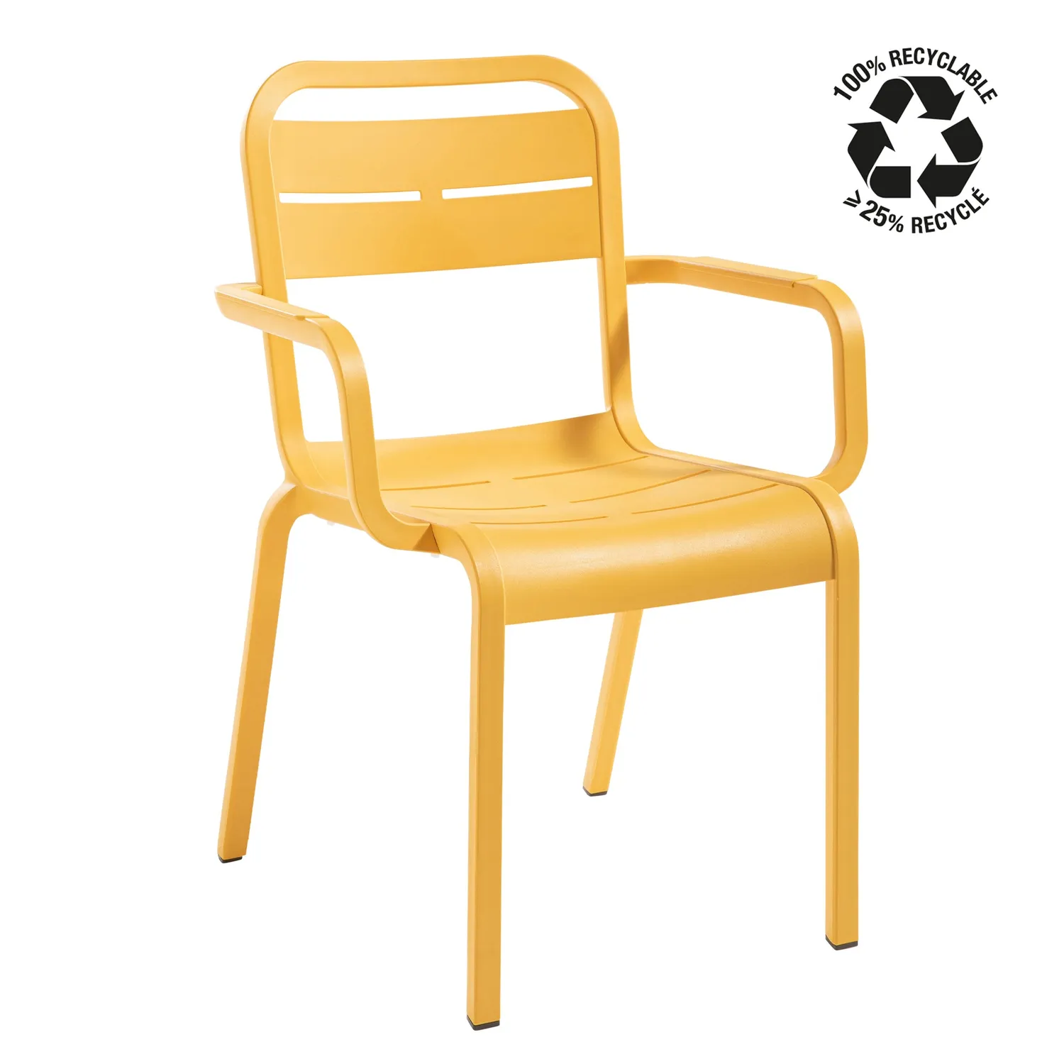 Grosfillex Cannes Gartensessel Terracotta Recycling