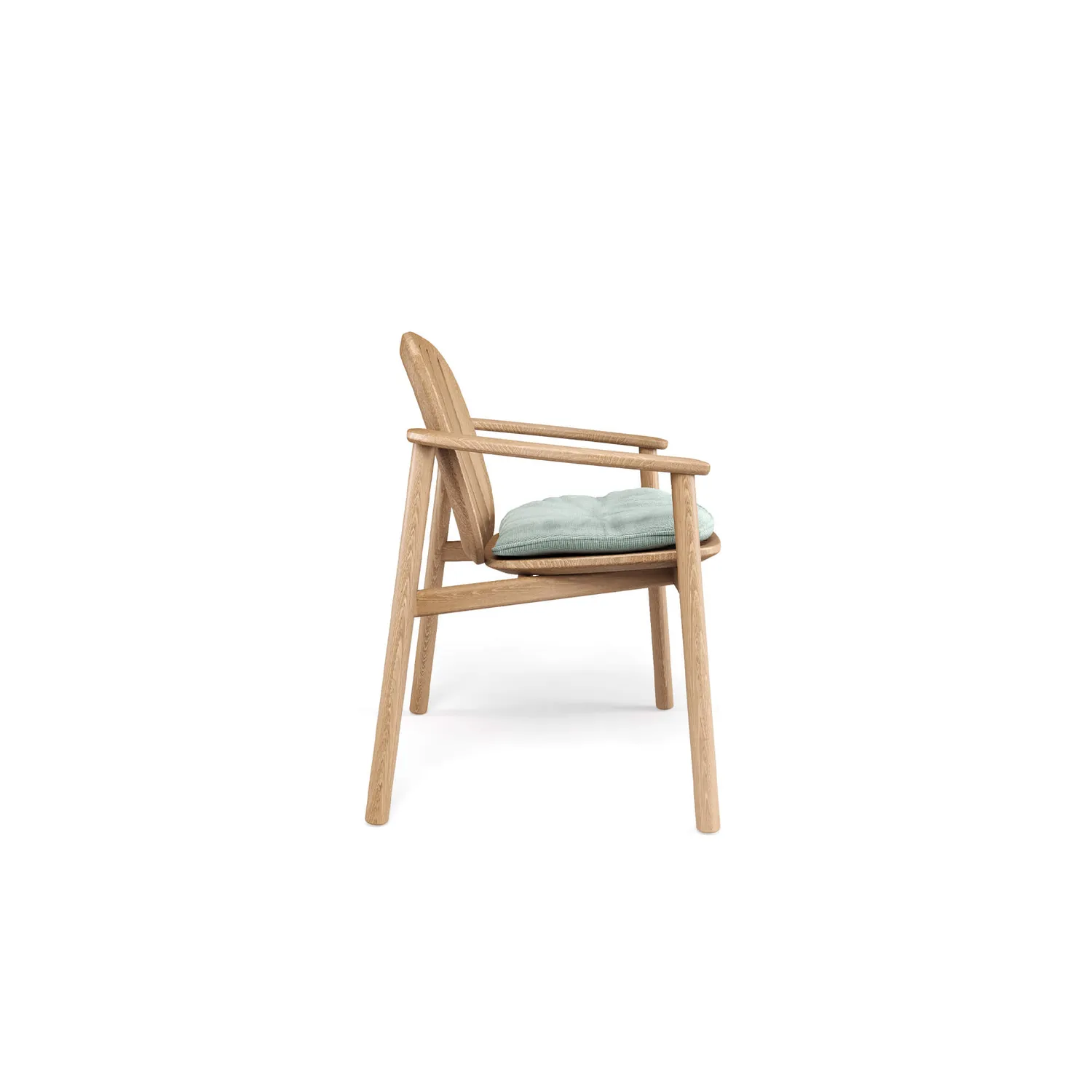 Emu Twins Armlehnstuhl Teak Holz Gartenstuhl