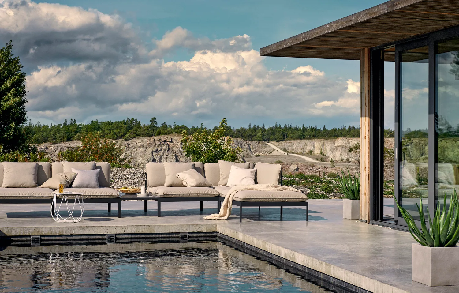 Skargaarden Bönan Lounge Ende/Ecke Sofa Outdoor