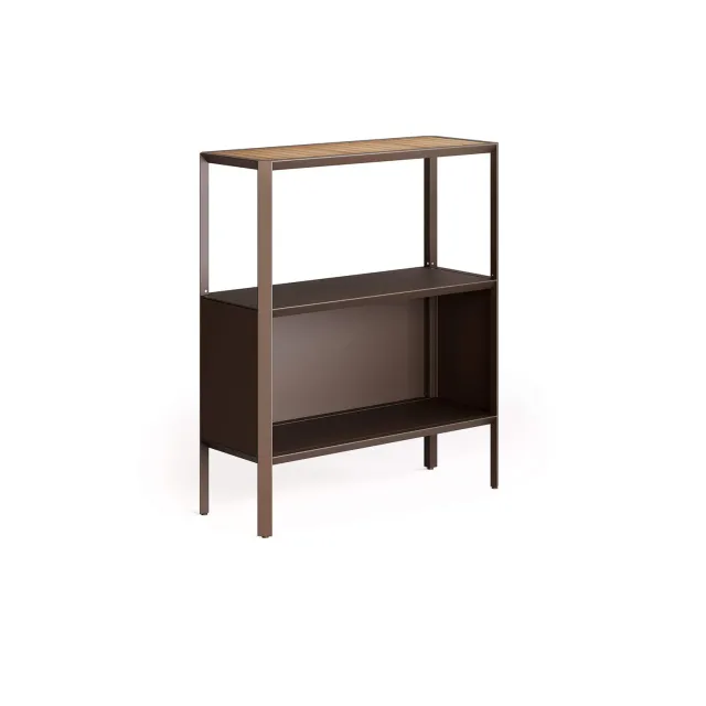 Emu Emily Gartenmodul Metall Teak stapelbar