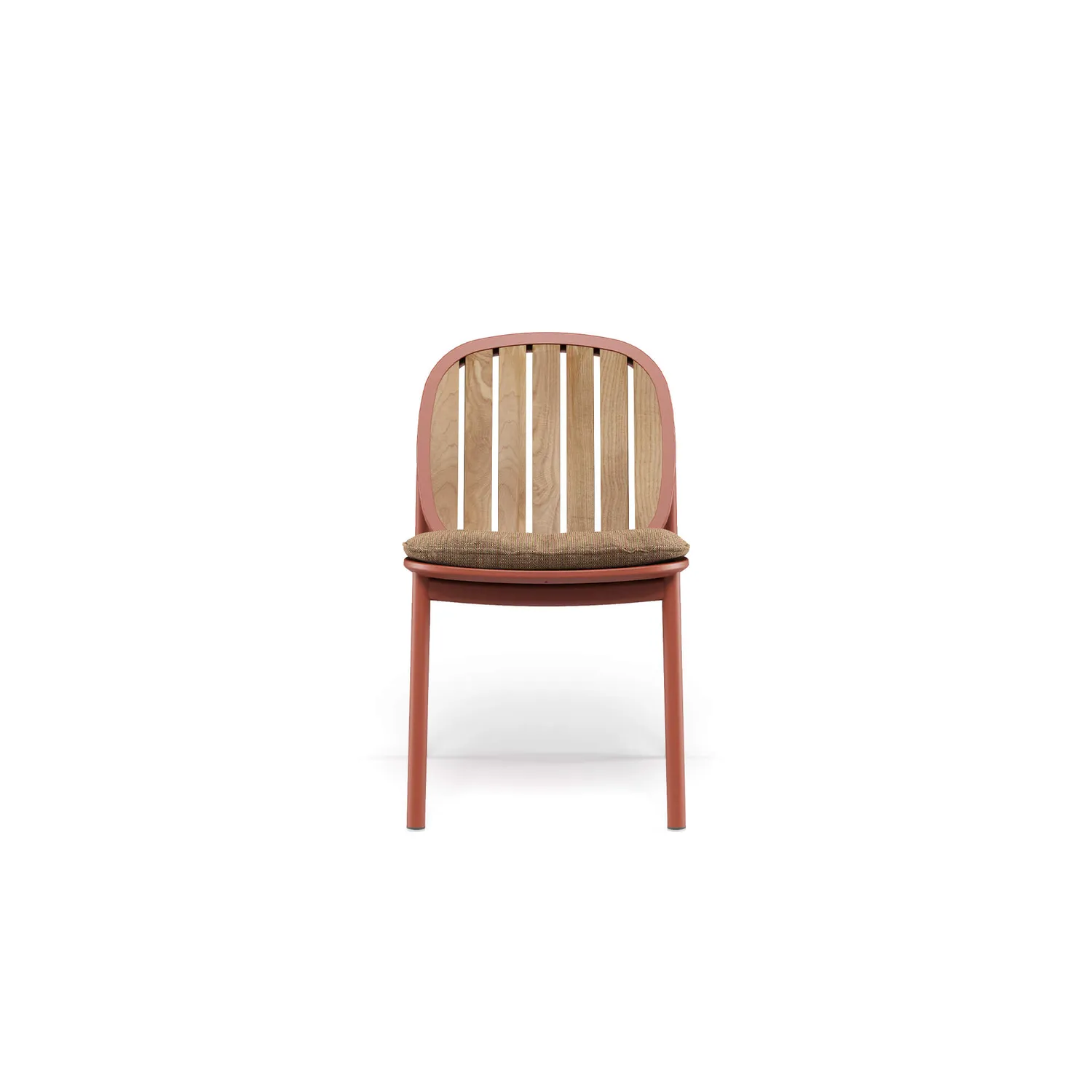 Emu Ronda Stuhl Alu-Teak Gartenstuhl Materialmix
