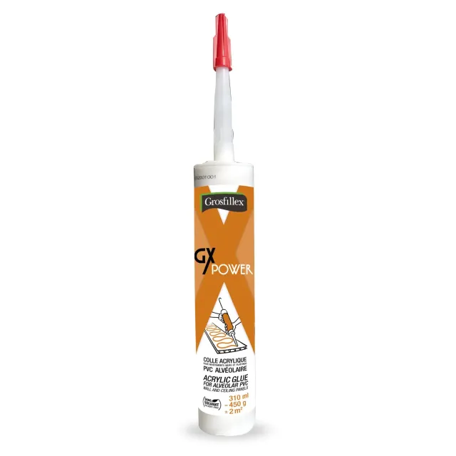 Grosfillex Gx Power Kleber Weiß für PVC-Wandpaneele