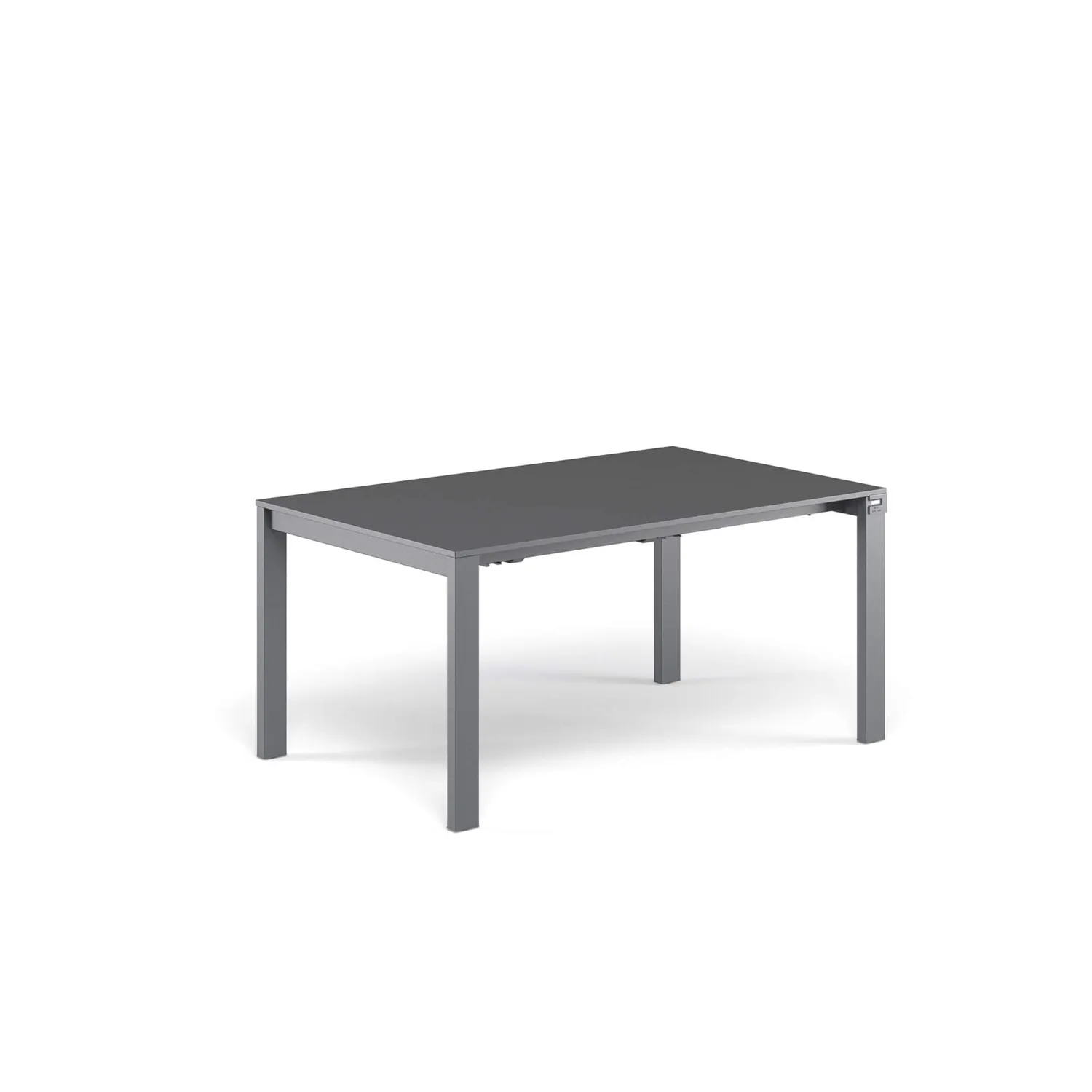 Emu Round Ausziehtisch 160+54+54x100 Blechplatte