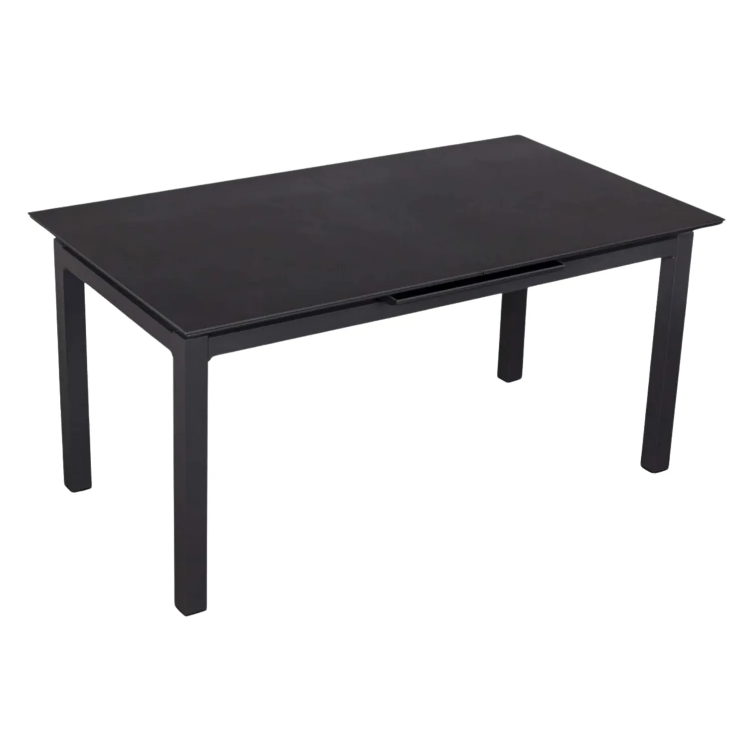 MR.DEKO Tarifa Gartentisch 90x90 Dark Grey