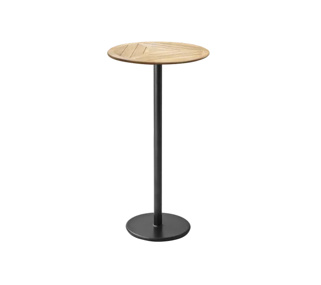 Cane-line Go Bartisch 60 cm lavagrau Alu rund