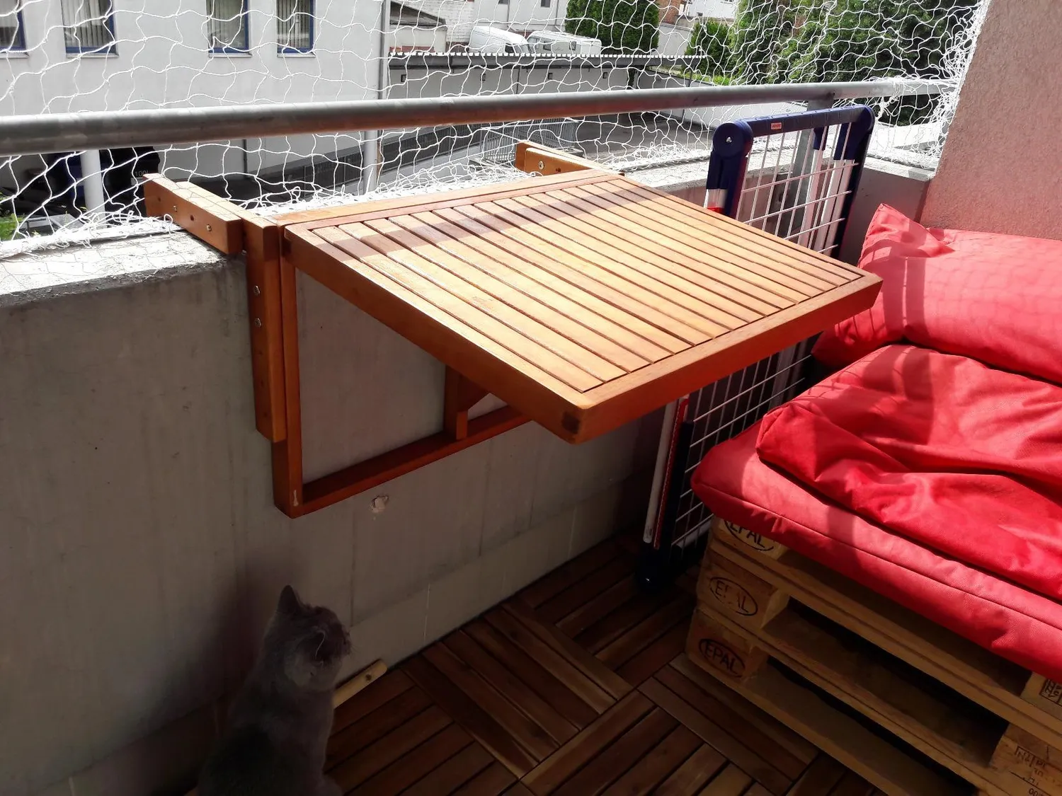 Garden-Pleasure Berkeley Balkon-Hängetisch