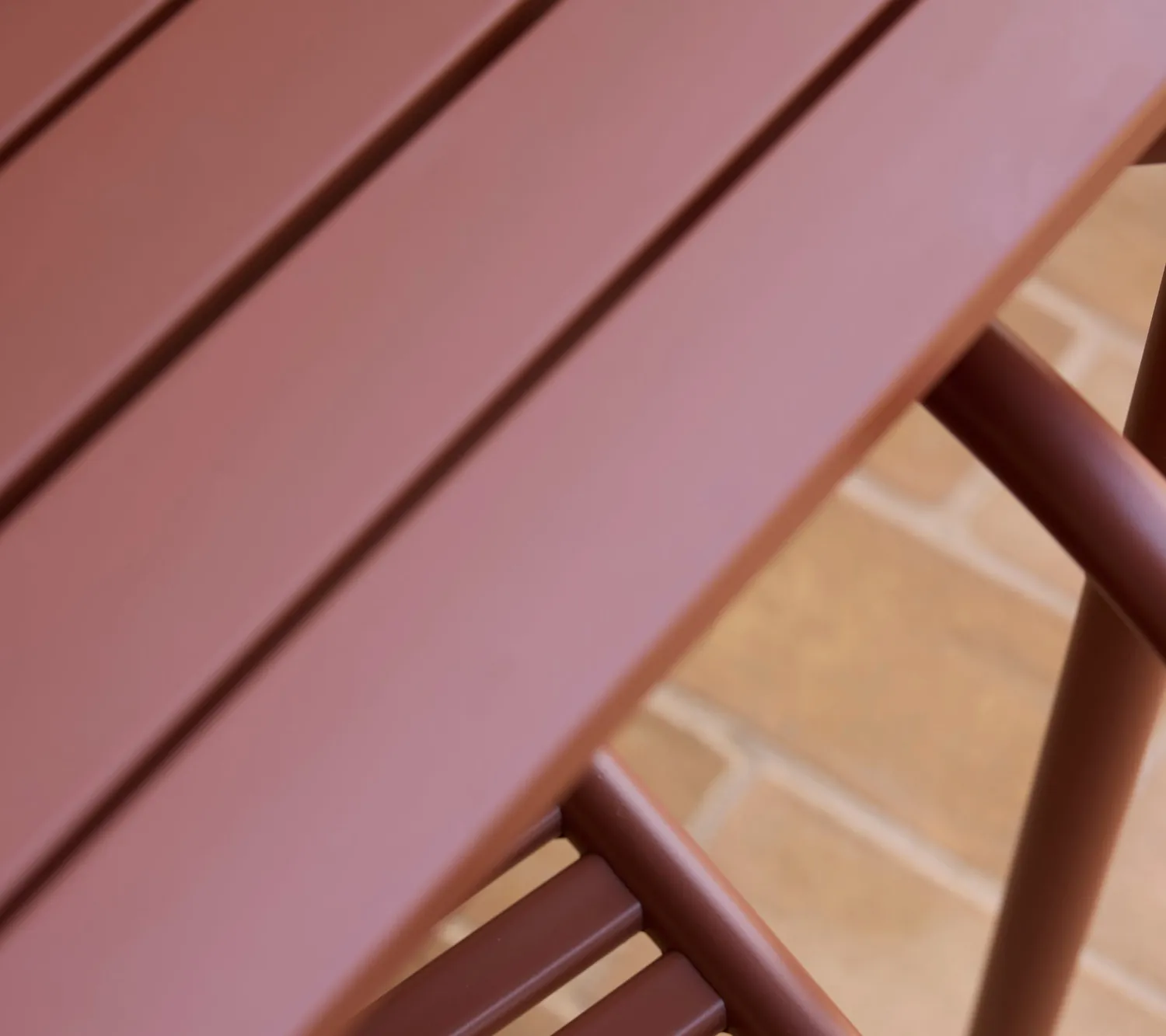 Cane-line Bliss Esstisch 80x80 Sand Aluminium Outdoor