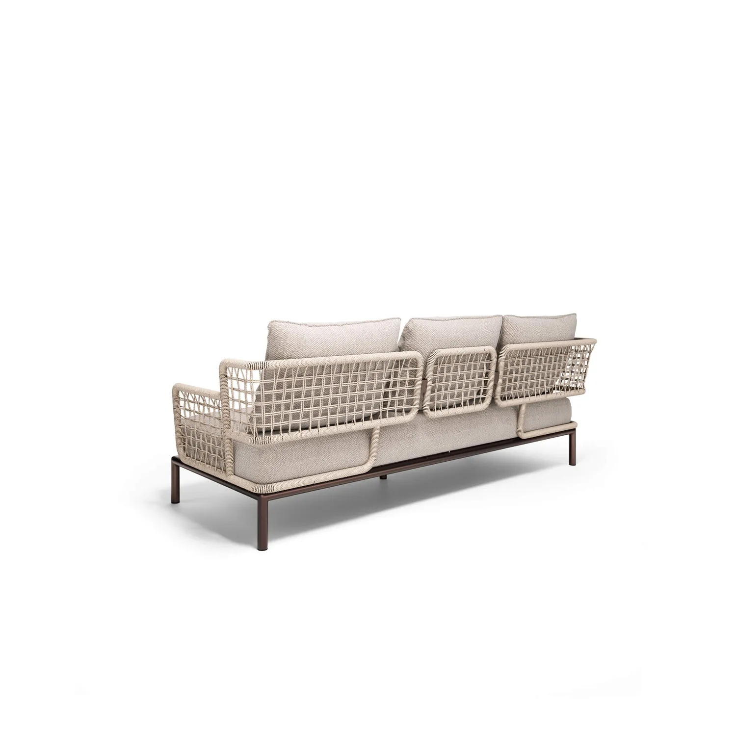 Emu Terramare Sofa 3-Sitzer aus Flechtwerk für draußen
