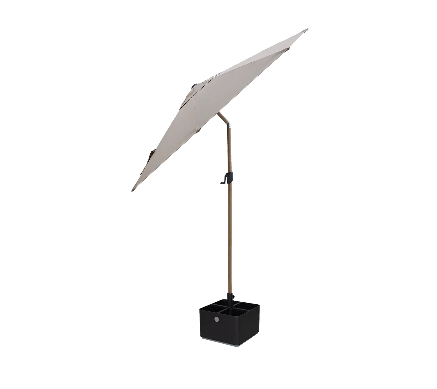 Cane-line Sunshade Sonnenschirm 3 m Anthrazit Aluminium Taupe