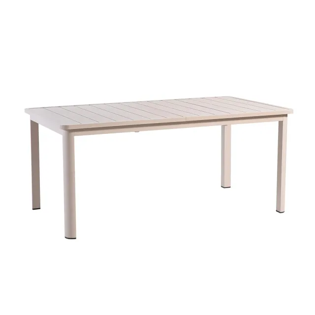 Grosfillex Cannes Ausziehtisch 173-233x100 Havane Alu