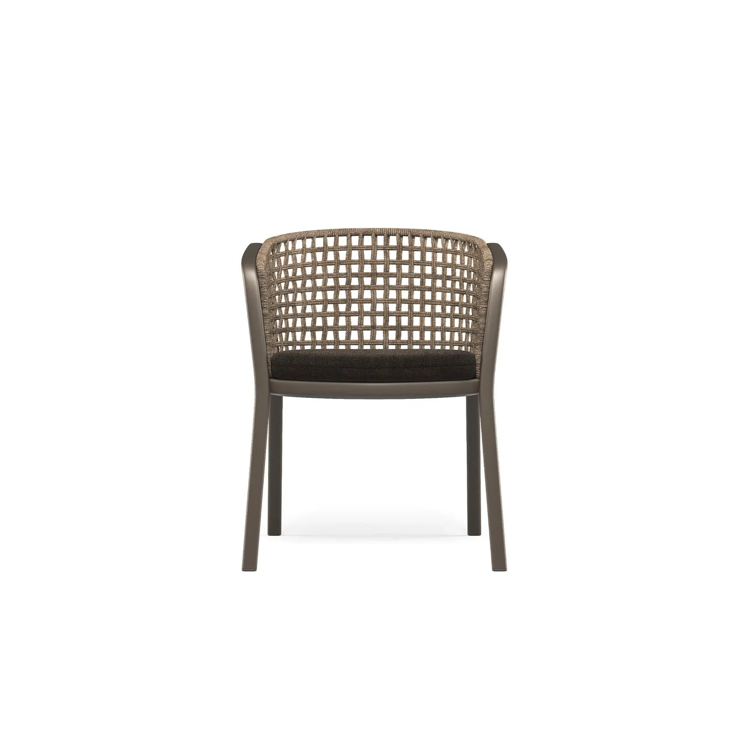 Emu Carousel Fauteuil Lounge Aluminium Seilgeflecht