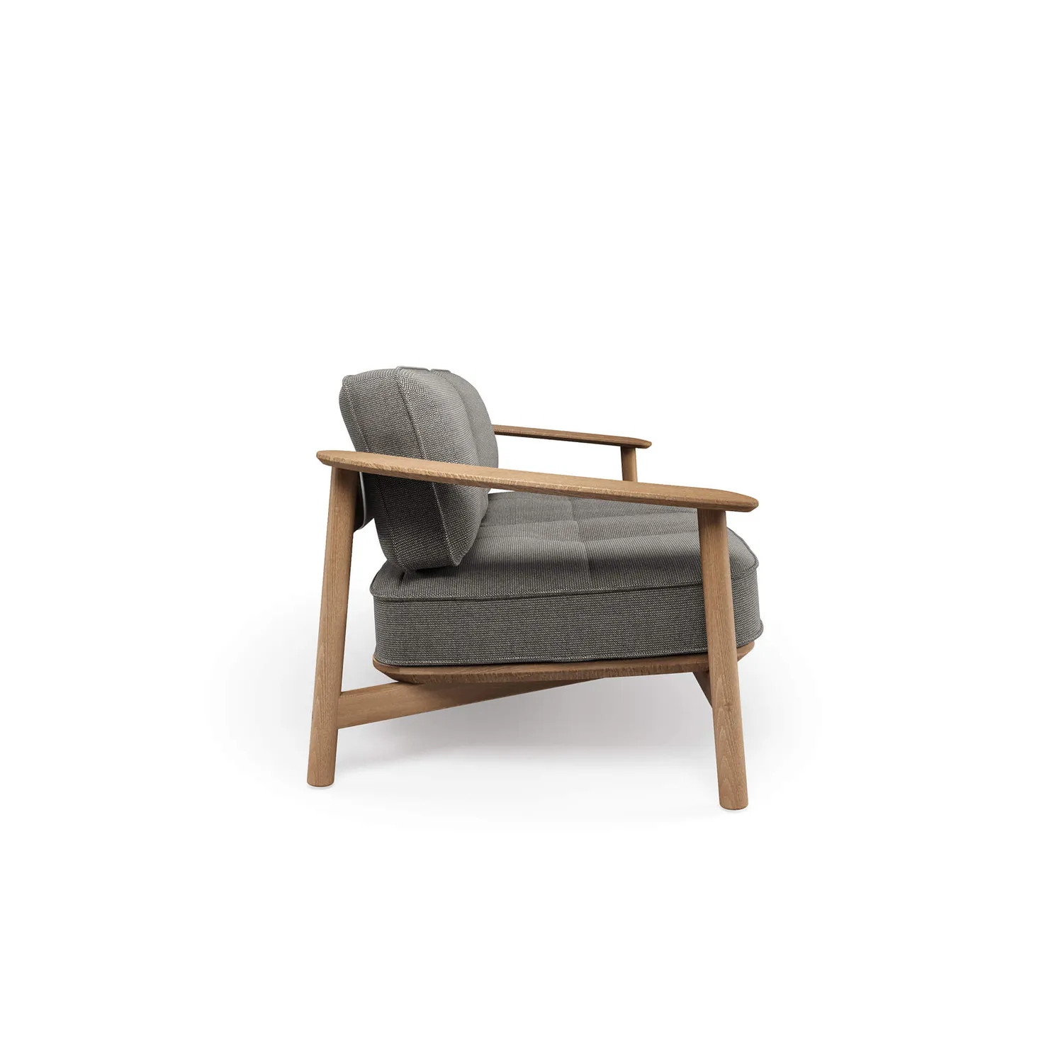 Emu Twins 2-Sitzer-Sofa Teak Holz