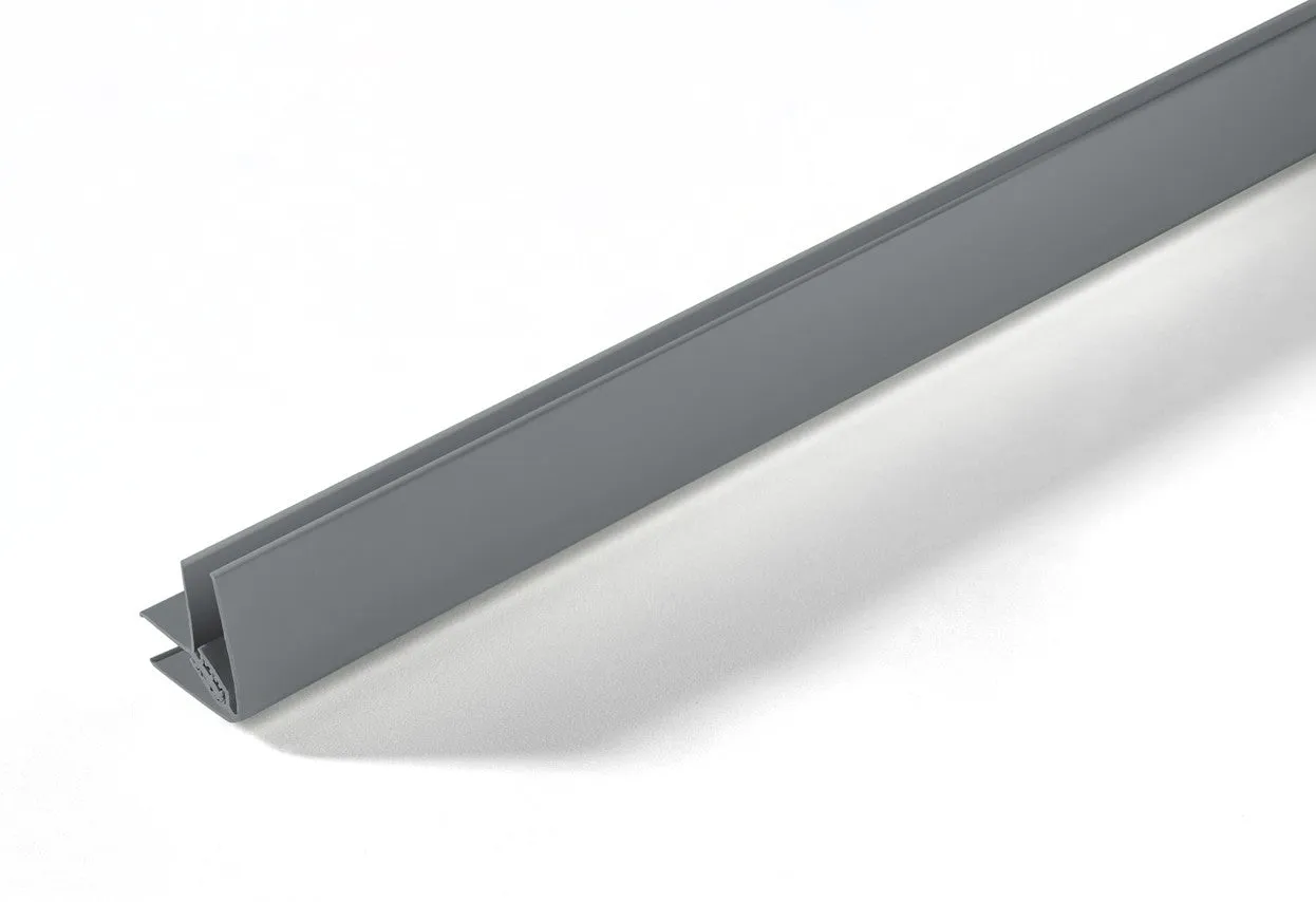 Grosfillex Lambris Eckprofil 8 mm Wandpaneel Weiß PVC