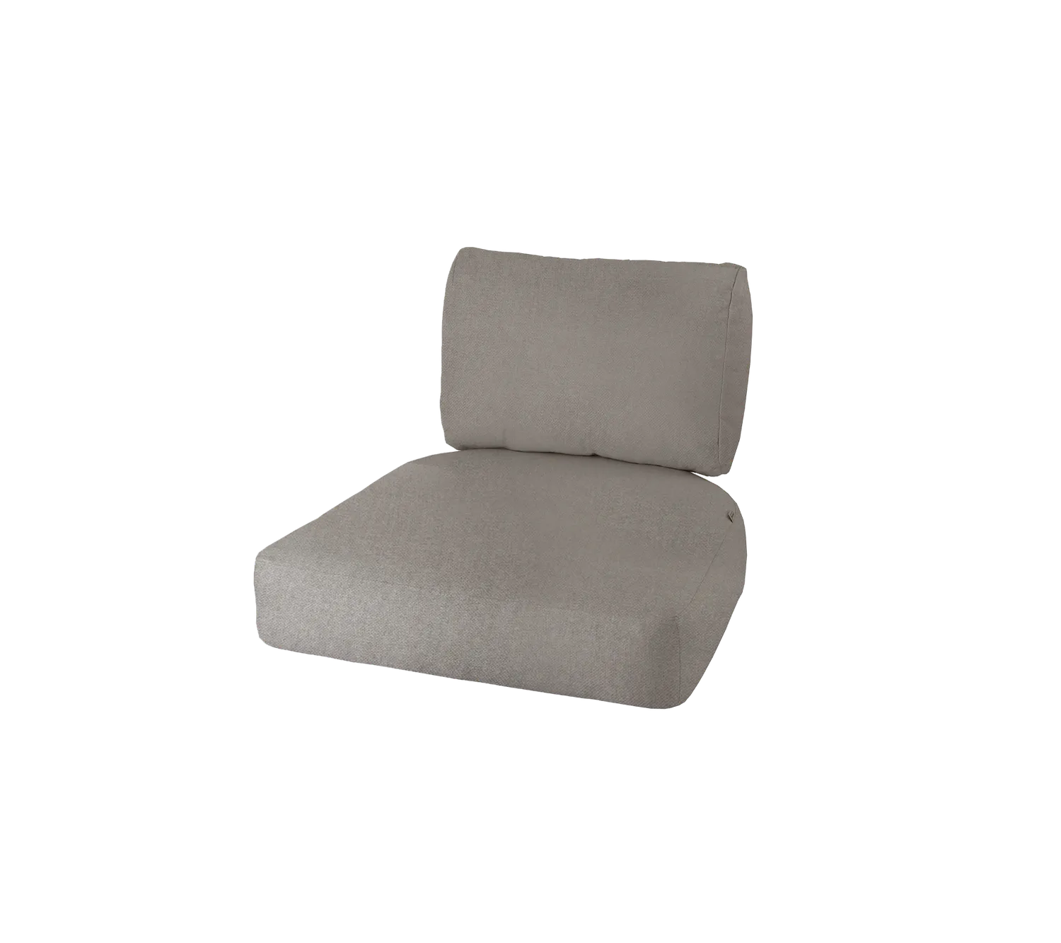 Cane-line Nest Lounge Chair Kissen Set Light Grey Ambience