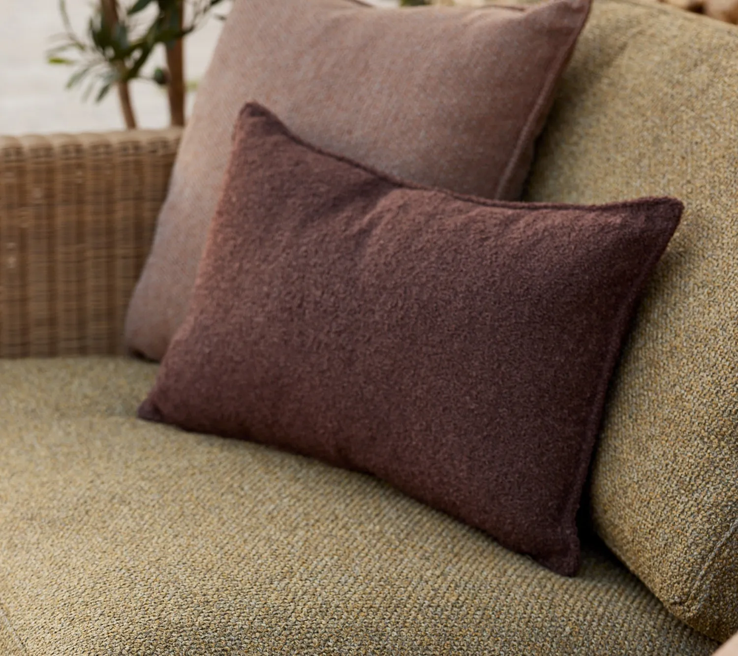 Cane-line Free Zierkissen 32x52 cm Sand wetterfest