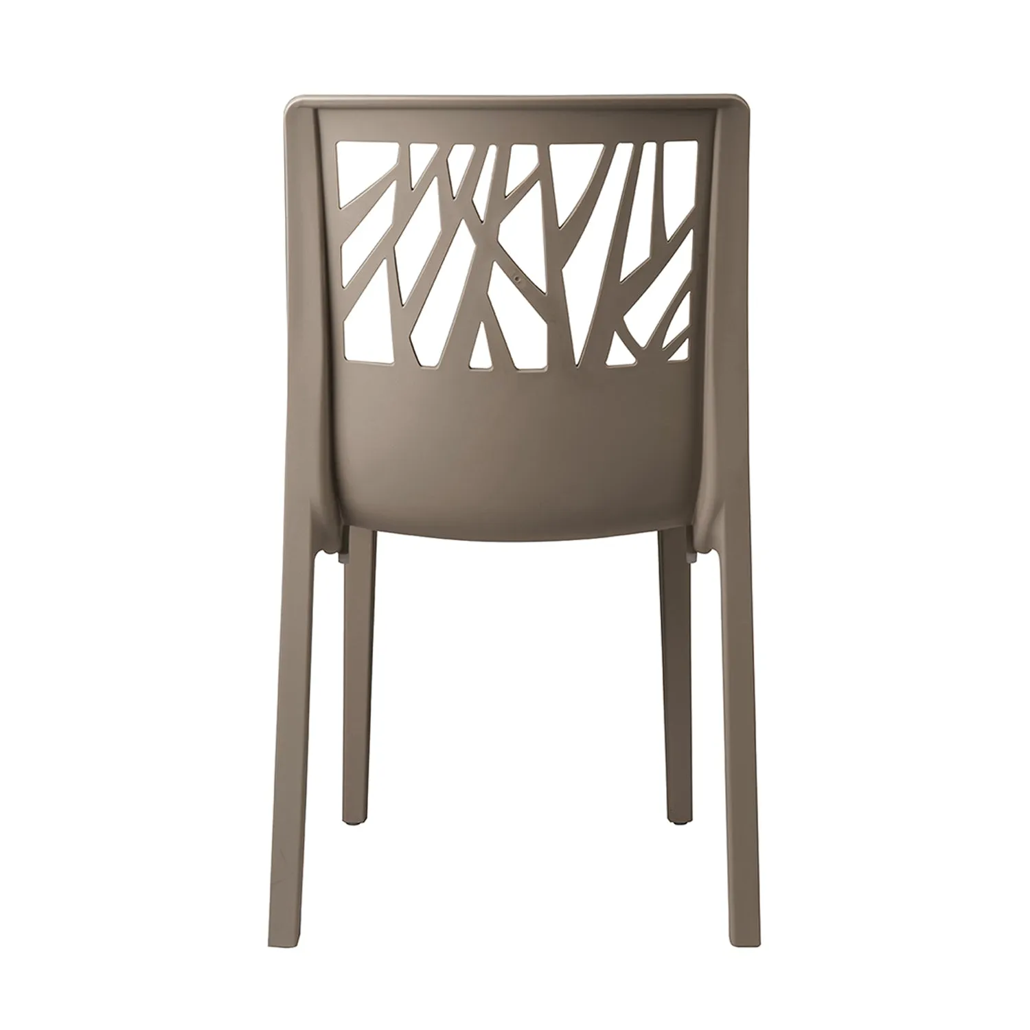Grosfillex Vegetal Gartenstuhl Leinen Ast-Design