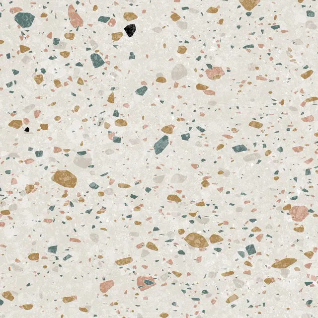 Grosfillex Element 3D Terrazzo White Muster 37x20 cm