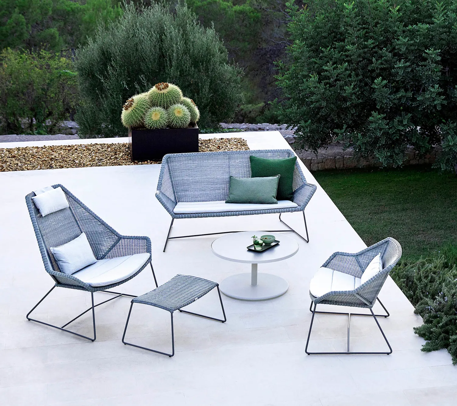 Cane-line Breeze Highback Sessel Sand Geflecht