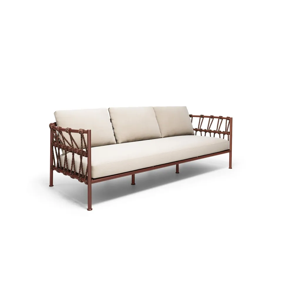 Emu Terramare 3-Sitzer Sofa Aluminium