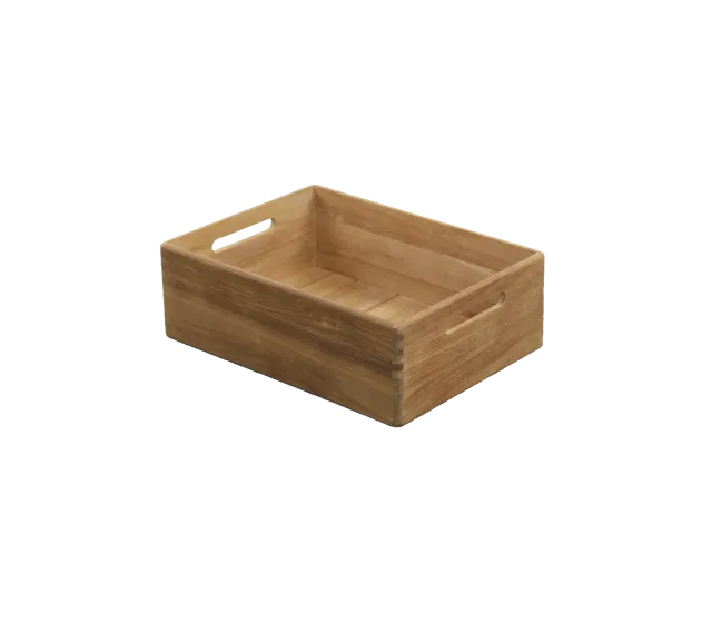 Cane-line Club Aufbewahrungsbox mittel Teak 35x48