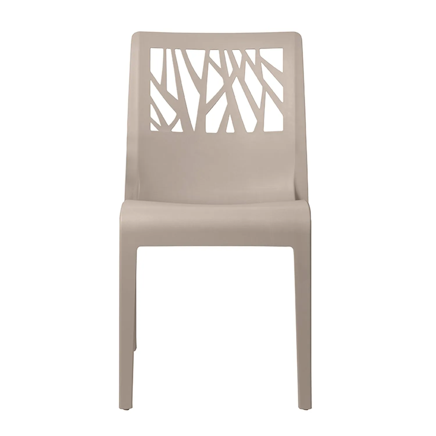 Grosfillex Vegetal Gartenstuhl Leinen Ast-Design