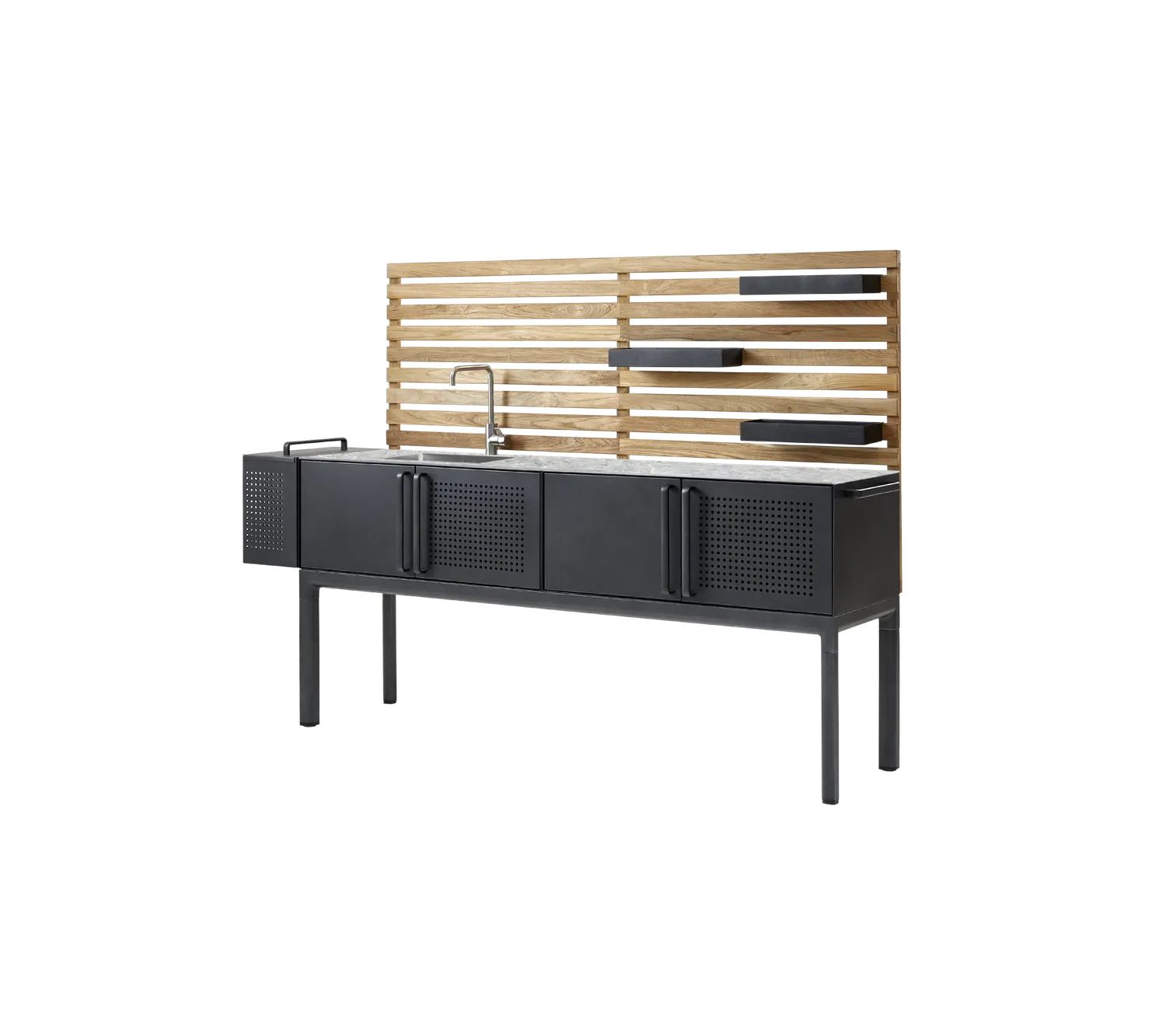 Cane-line Drop Teak Wand Küchenmodul Outdoor