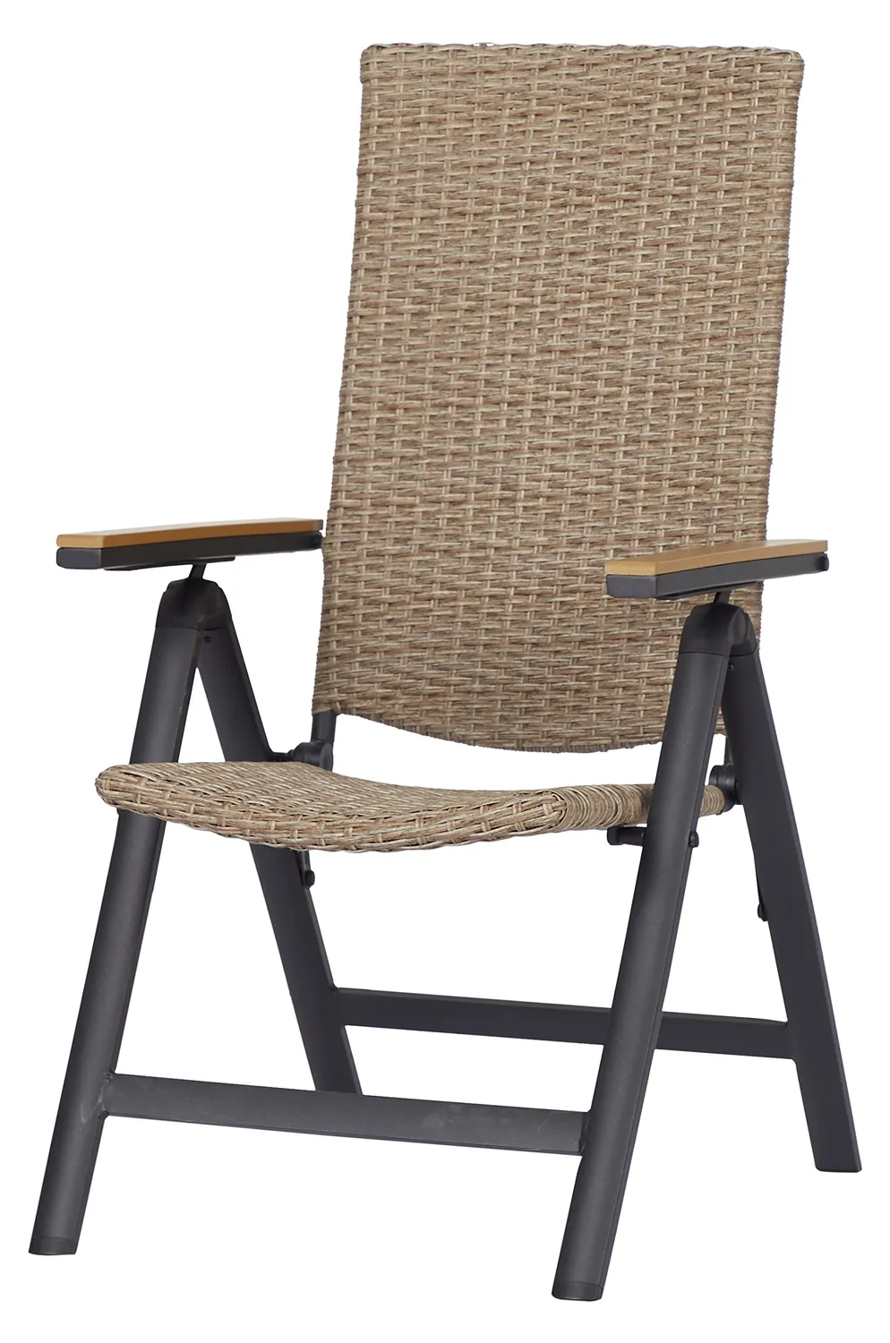 Envy Gartenmöbel-Set für 4 Personen Gartentisch Polyrattan Natur