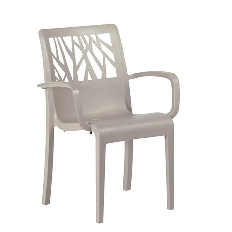 Grosfillex Vegetal Gartensessel Lin Pflanzen-Design