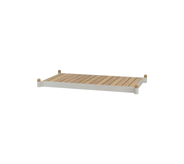 Cane-line Sticks Pflanzbank Teak Sand Aluminium Outdoor