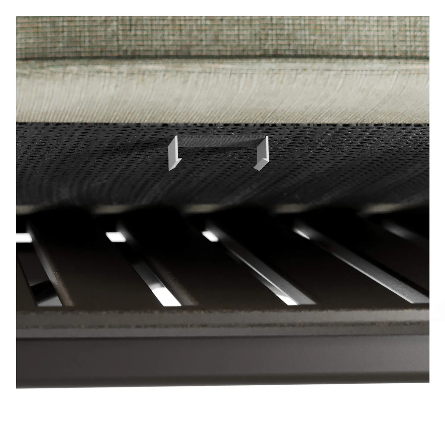 Emu Twins Sofa 2-Sitzer Alu-Teak outdoor