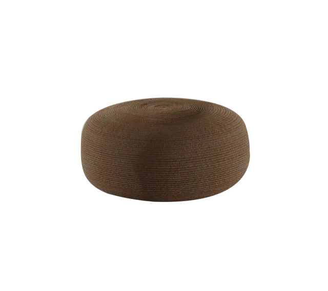 Cane-line Circle Extra Large Fußhocker Umber Brown Soft Rope